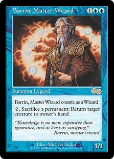 Barrin, Master Wizard Urza's Saga